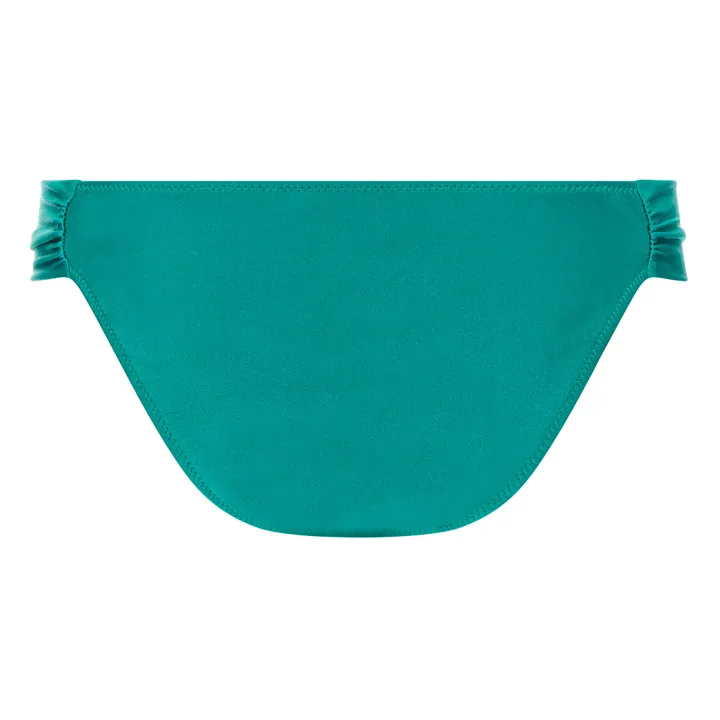 Alma Deia Bas de mailllot de bain drapé | Vert émeraude