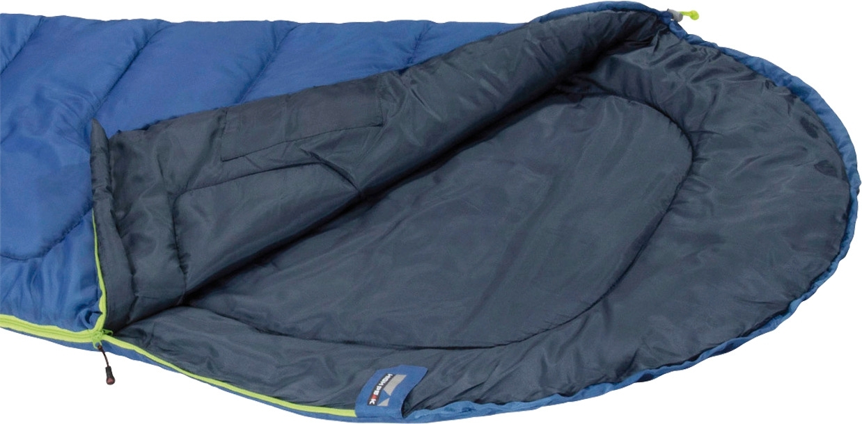 High Peak Action 250 Mumienschlafsack 225 x 80 cm dunkelblau/blau