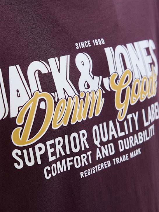JACK & JONES T-Shirt Lila