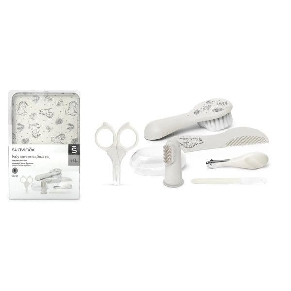 Suavinex Baby Care Kit Essenciais 0M  Cinza