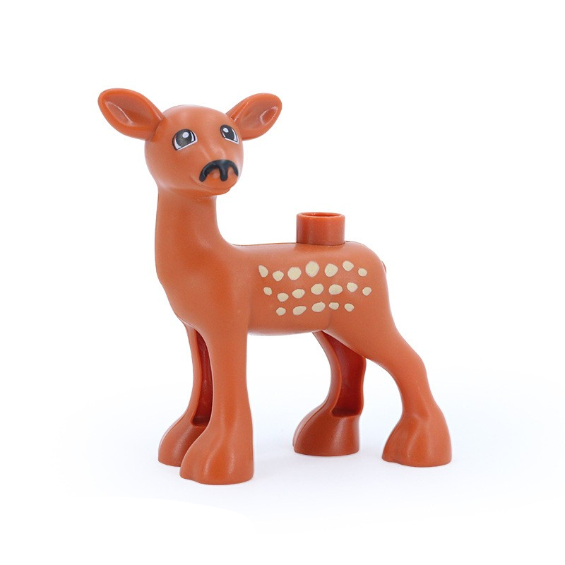 (10-tlg. Set) Grosse Tier Figuren Bricks Elemente Kinder Spielzeug - Wald Tiere
