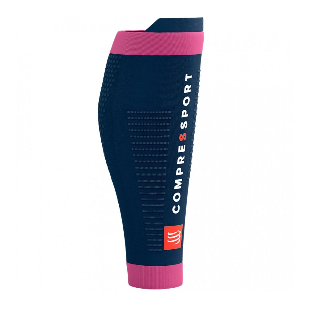 Compressport R2 3.0 - Manchon de compression mood indigo/magenta