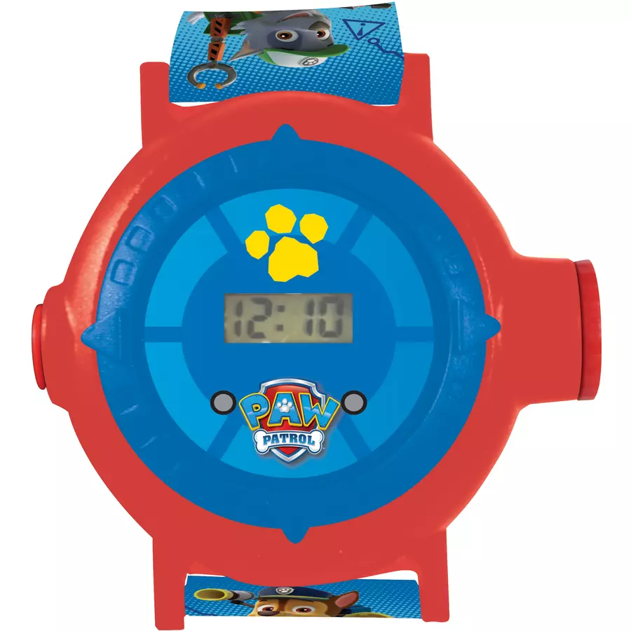 LEXIBOOK Paw Patrol Digital-Projektionsuhr mit 20 Bildern zum Projizieren