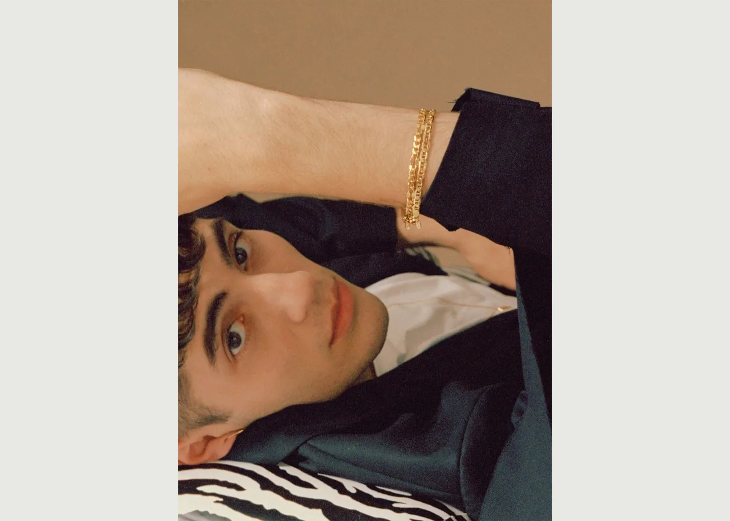 Bracelet Plaqué Or Carlo Maria Black