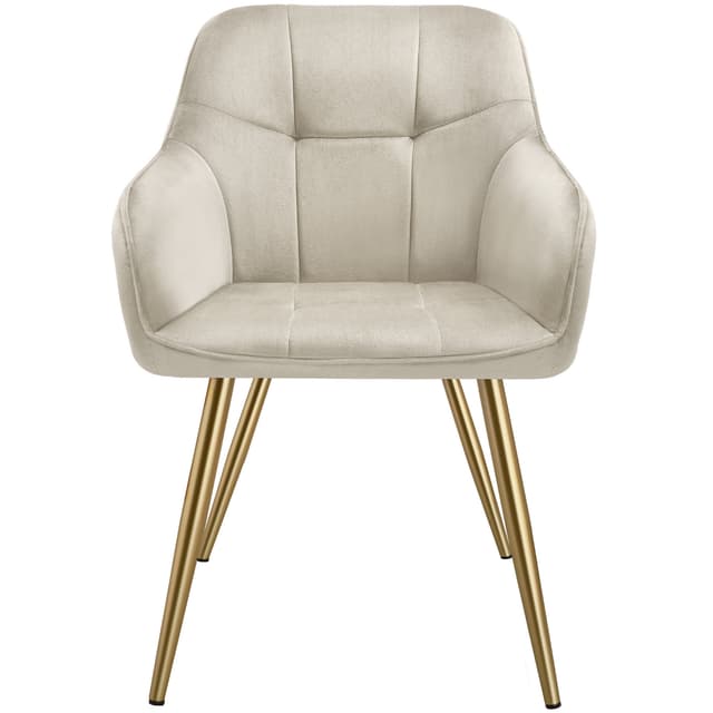 Stol Marilyn, velour, quiltet