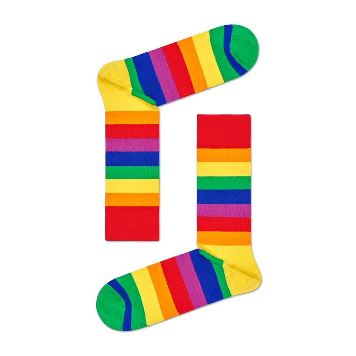 Happy Socks-Happy Socks met gekleurde strepen