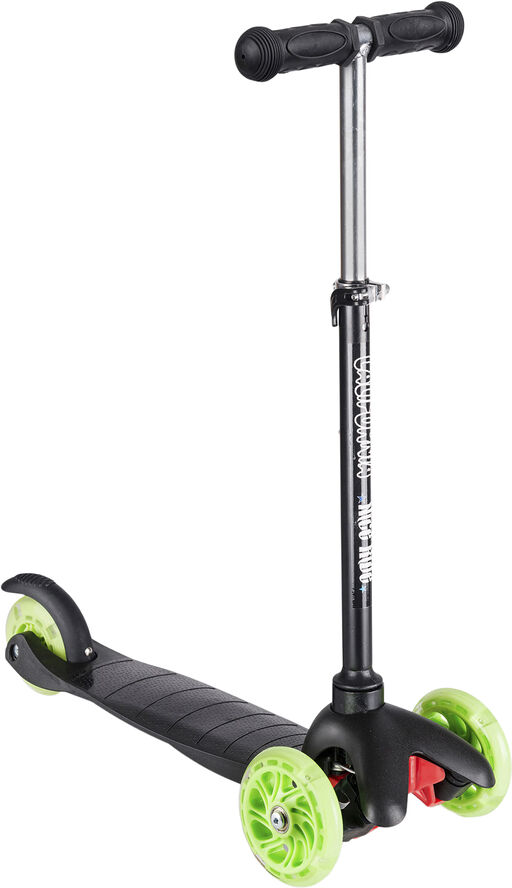CALIFORNIA CF KIDS 3xPU HJULmLYS D Sort & grøn