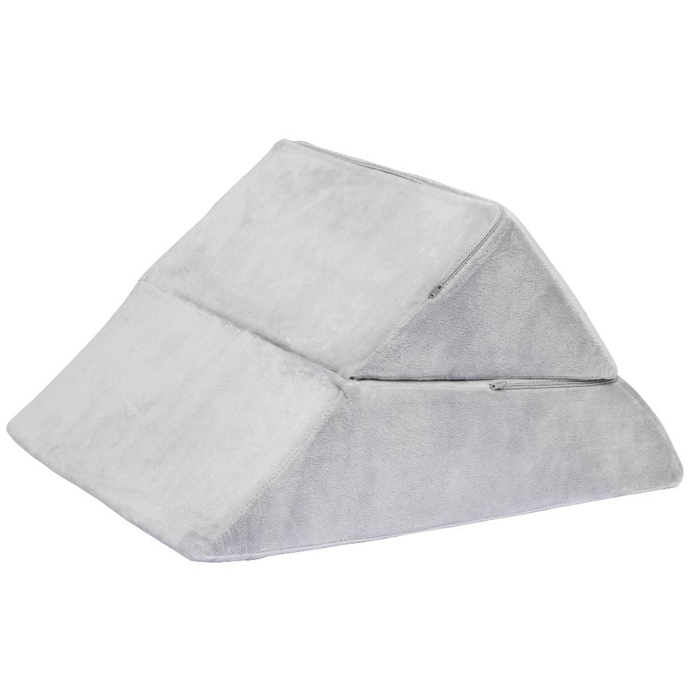 Coussin triangulaire multifonction à double cale