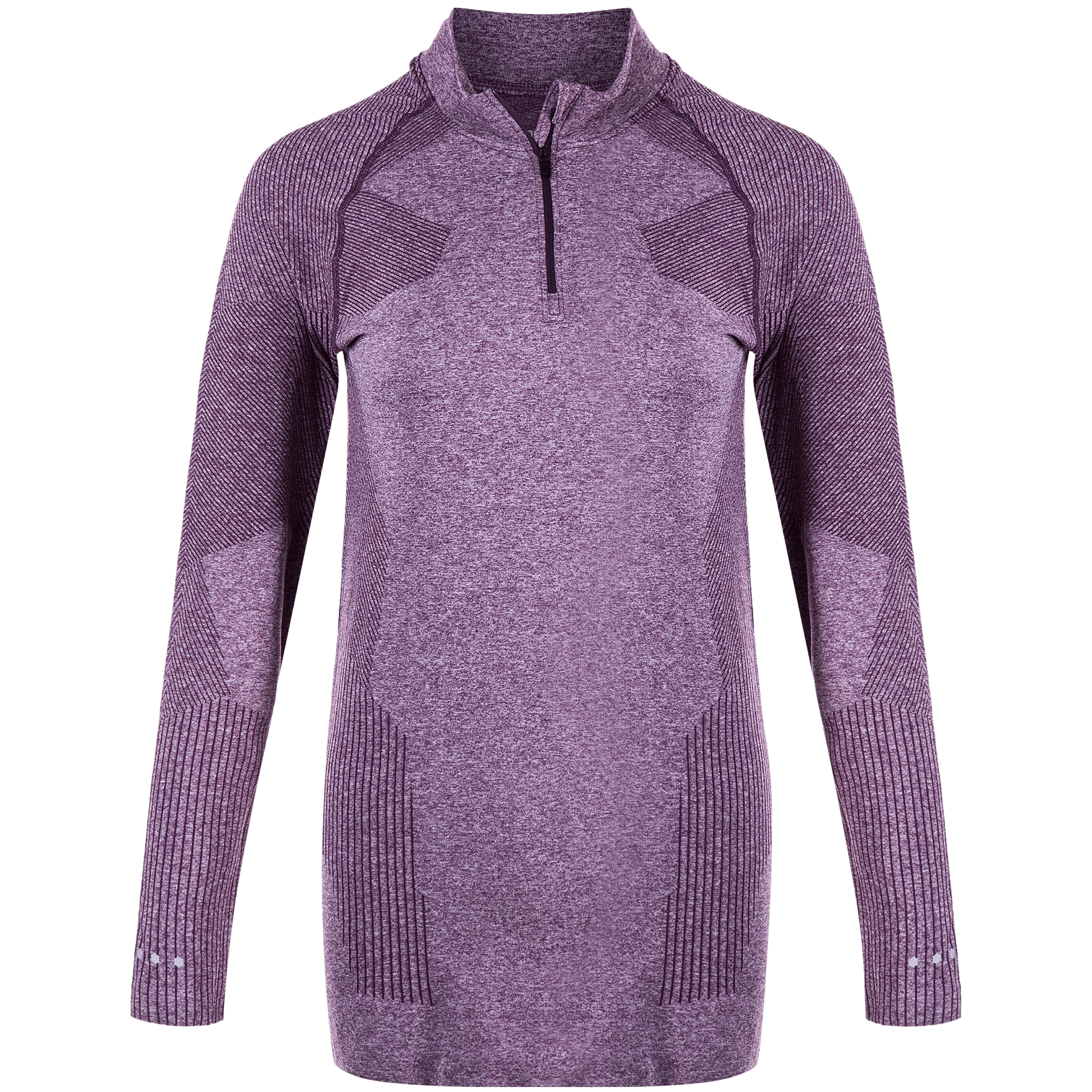 Endurance Vanilla W Melange Seamless Midlayer - Mellomlag