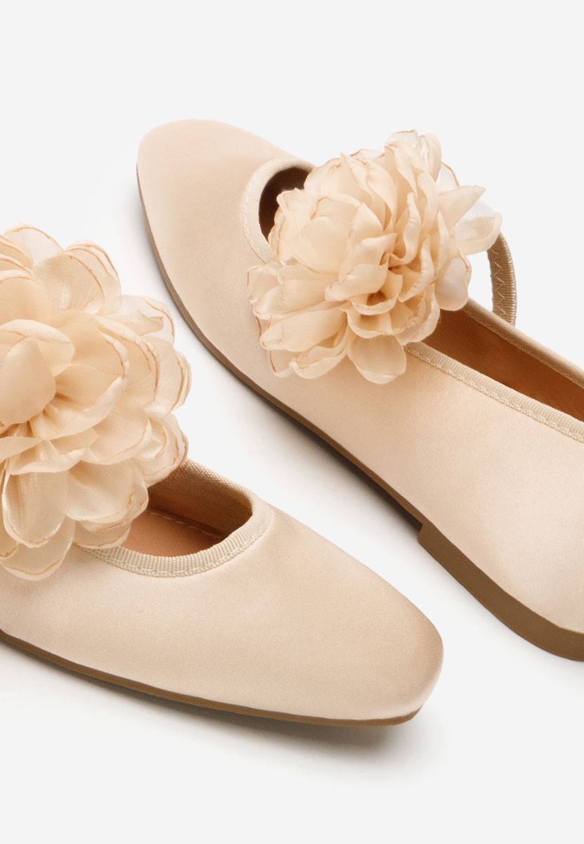 Ballerines femme dorées Wanita
