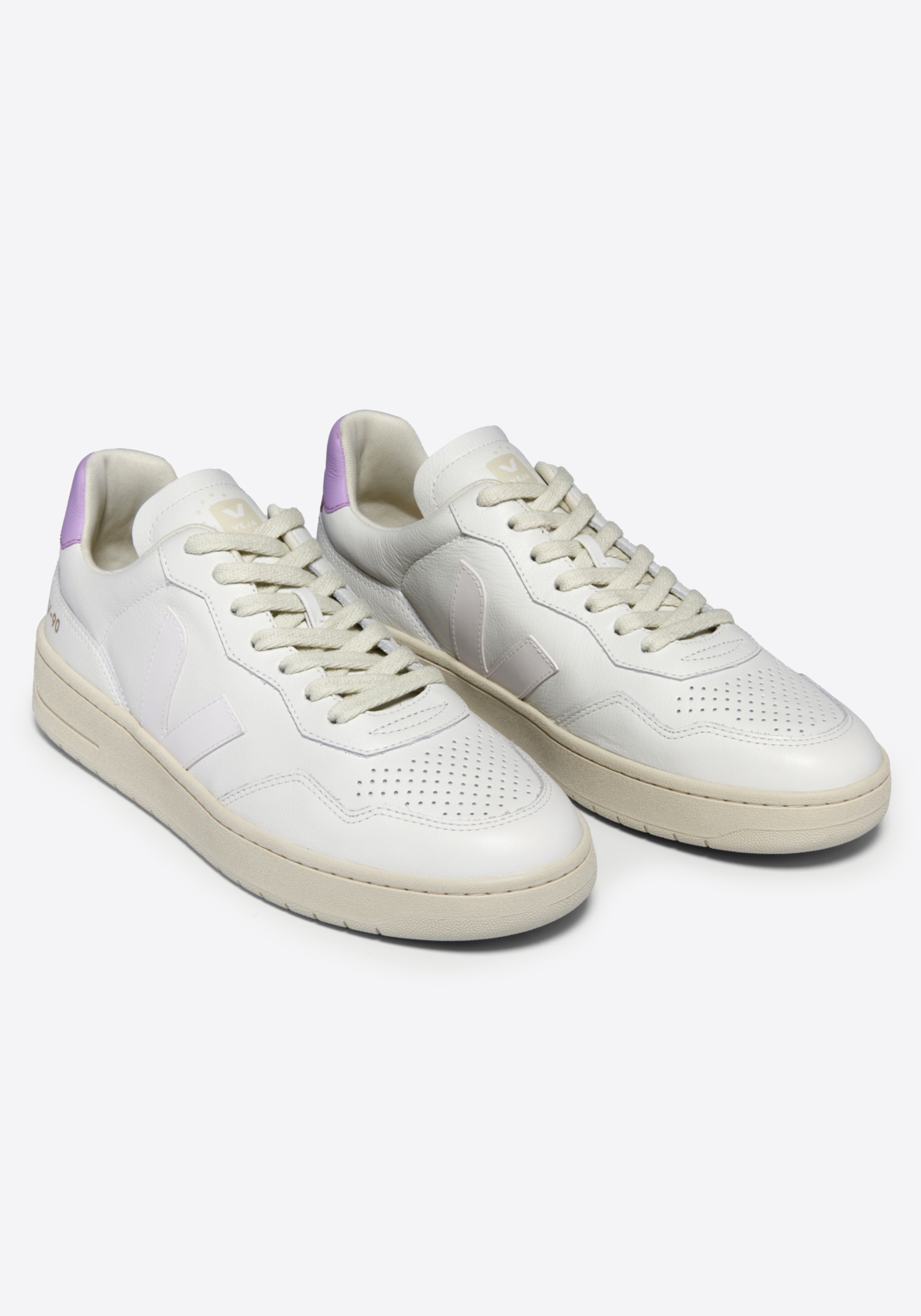 Veja Sneaker V-90 O.T. Leather Extra-White Orchid