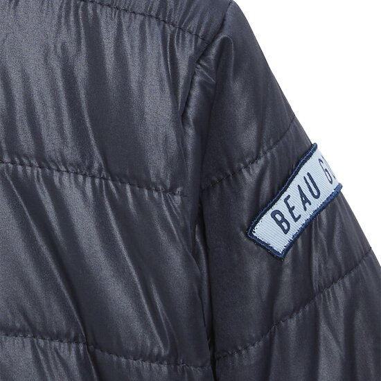 Bleu Château Parka réversible à capuche   Blue Montmartre        de               Marèse