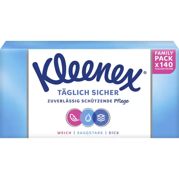Taschentücher Täglich Sicher Family Pack