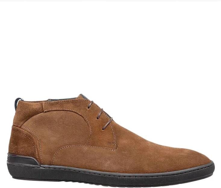 Floris van bommel 50108 De Scooper 02.18 Brown H-Wijdte Veter boots