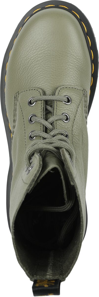 1460 Pascal - Muted Olive Virginia | Dr. Martens Bottes de motard