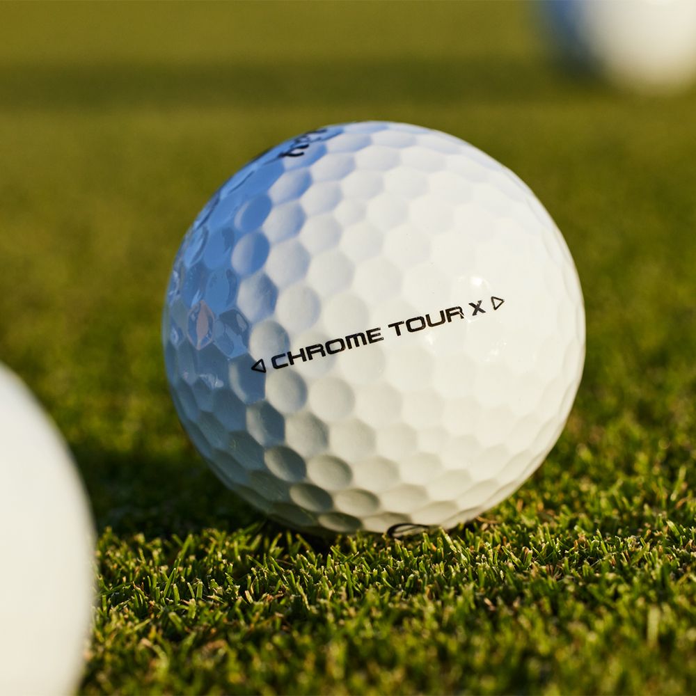 Chrome Tour X Golfball Hvit