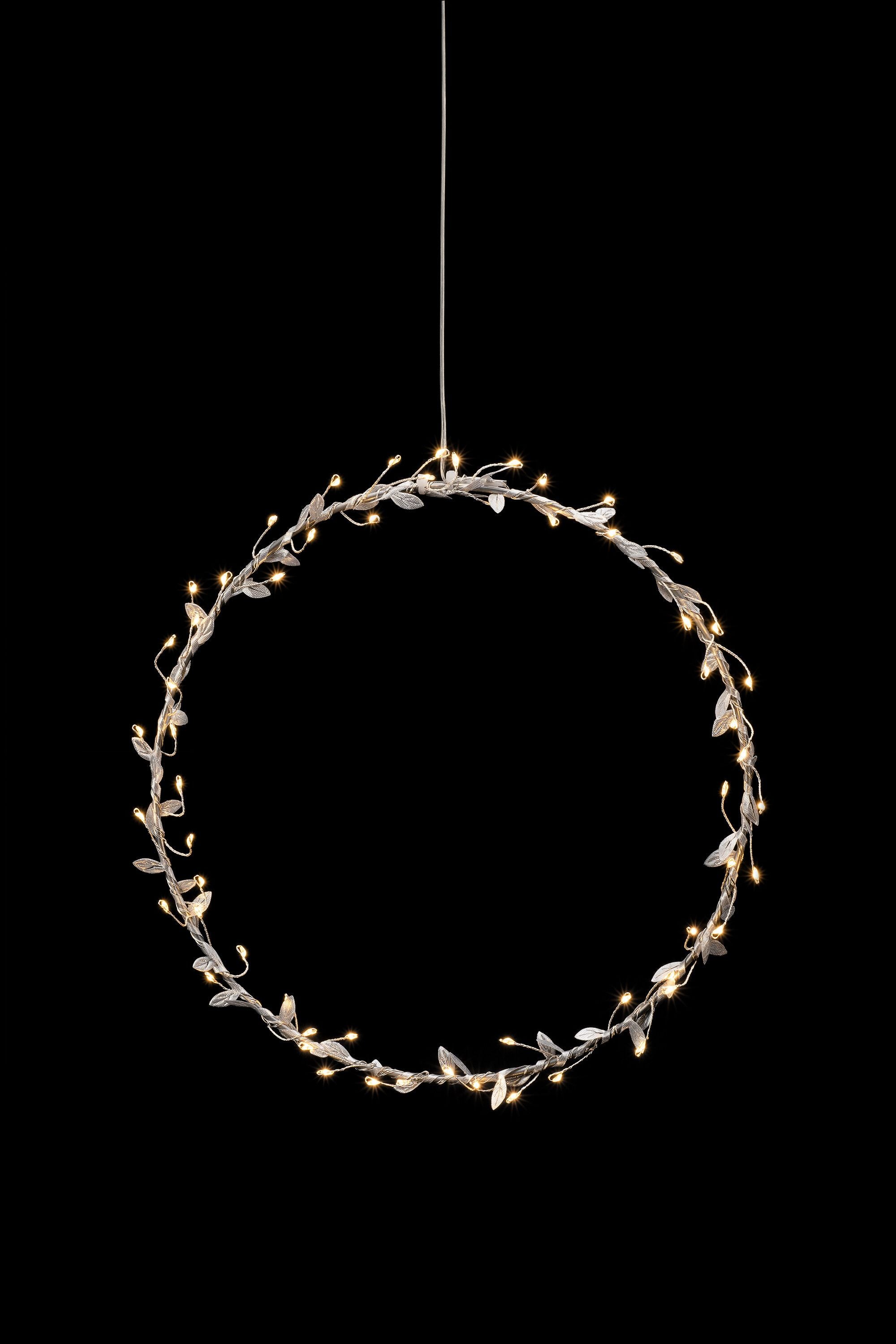 SILVER RING LED Licht - Transparent / B: 2.3 cm x H: 28.5 cm