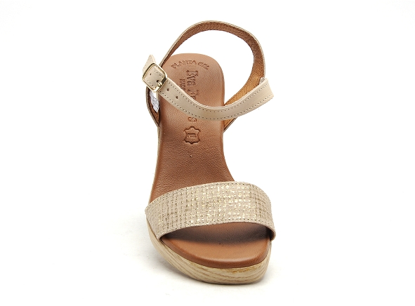 Eva frutos nu pieds talons femme 990 beige