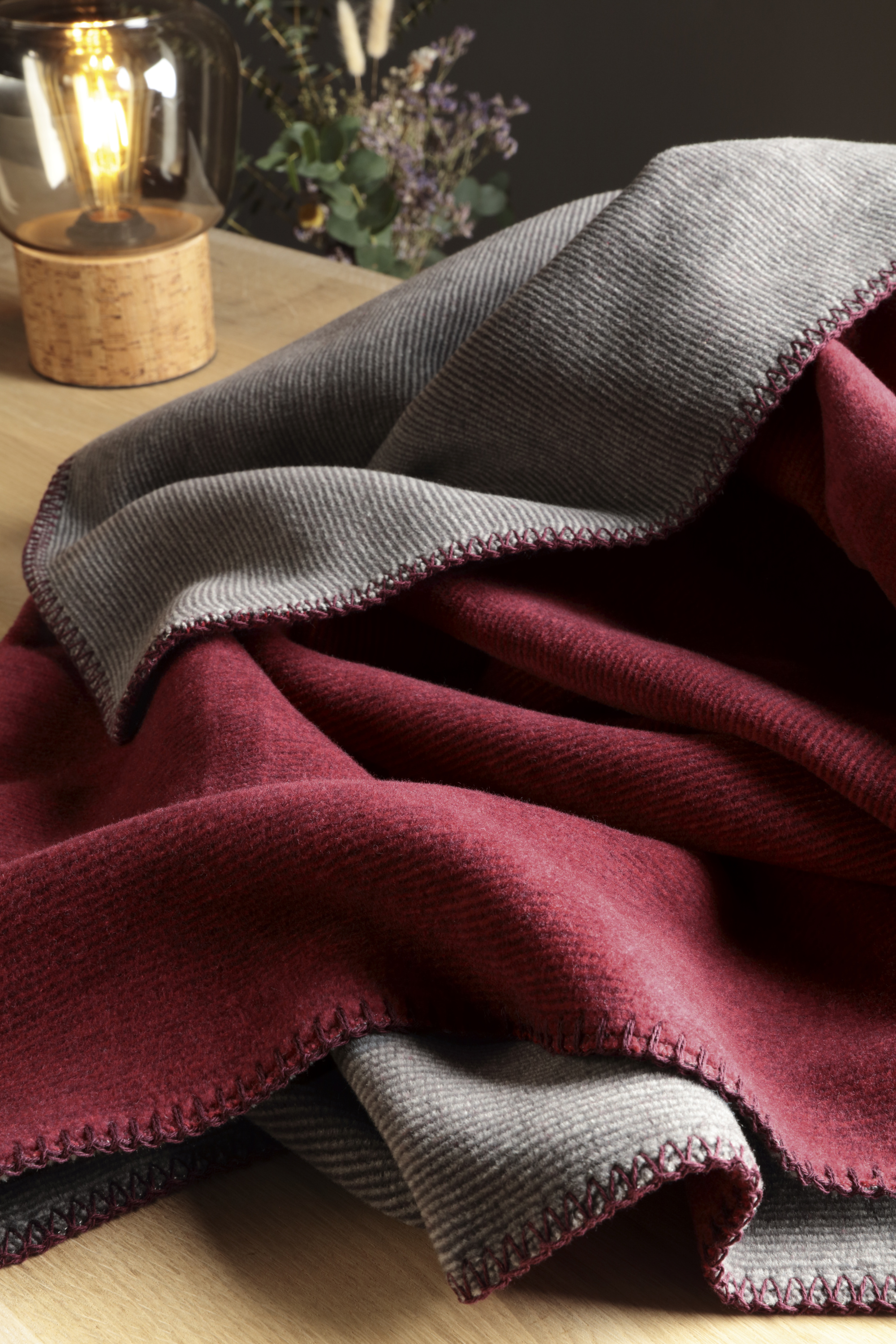 Wohndecke DUO COTTON MELANGE