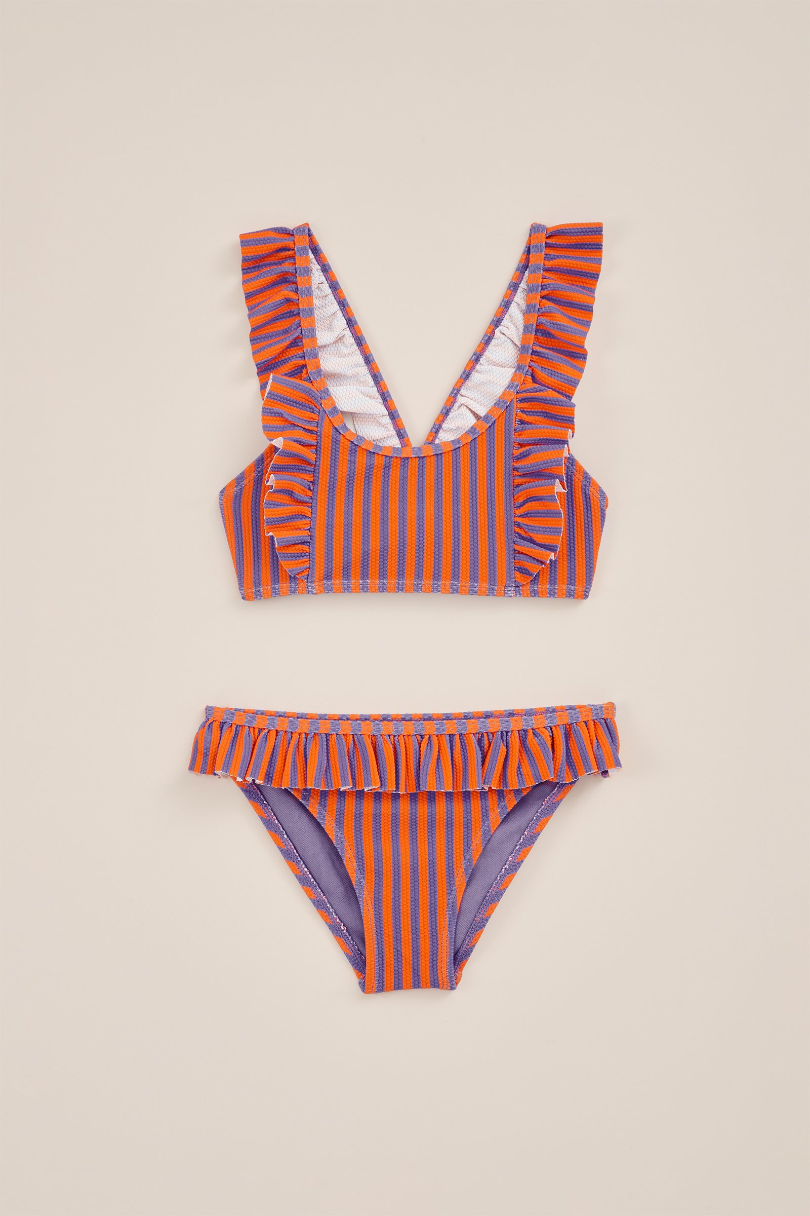 Meisje bikini met dessin WE Fashion Paars