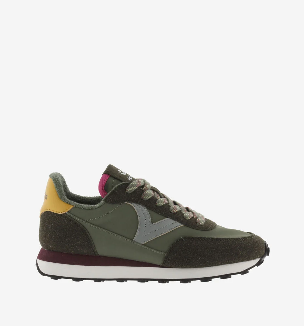ASTRO COLOURED NYLON SNEAKERKAKI