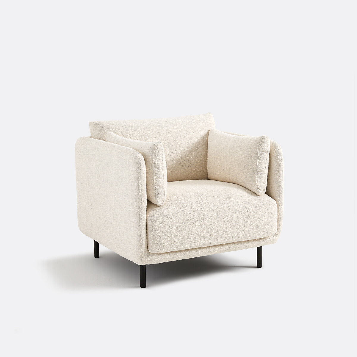 LA REDOUTE INTERIEURS<br>Poltrona, tecido atoalhado fino, Victor