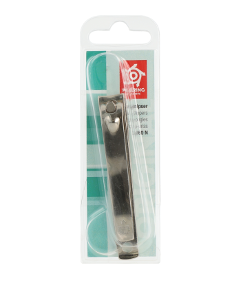 Pfeilring Nagelknipser Fuß-Nagelknipser vernickelt 8cm