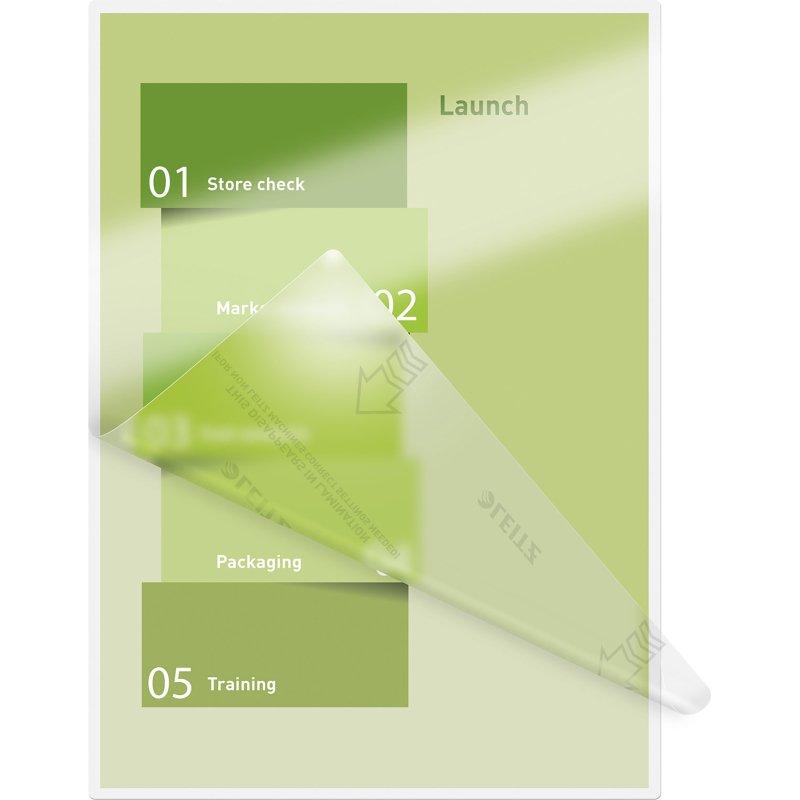 Pochettes de plastification Leitz iLAM A4 2 x 80 µ brillantes - Boite de 100