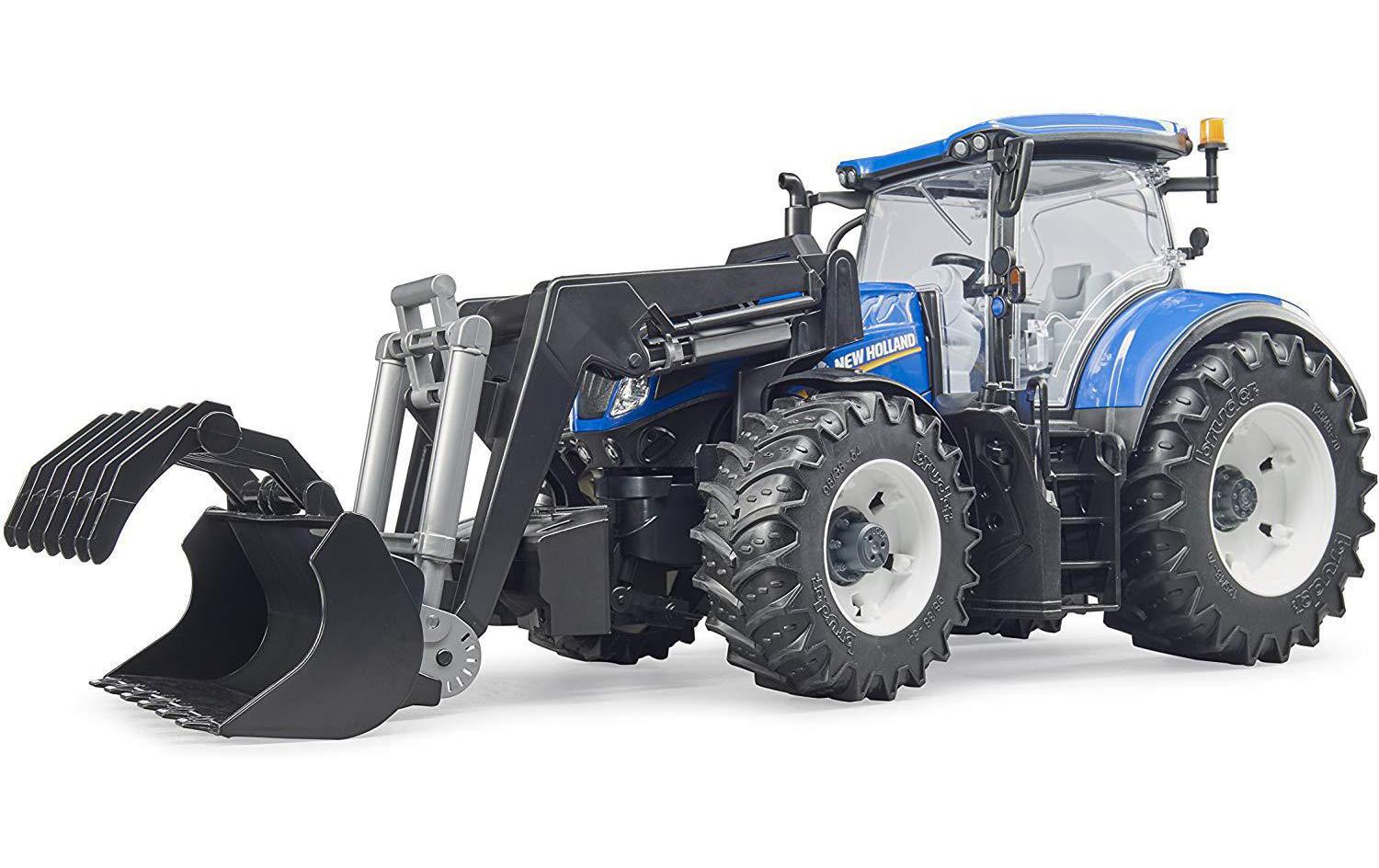 Landwirtschaftsfahrzeug New Holland T7.315 mit FrontladerNew Holland T7.315 mit Frontlader im Massstab 1:16
