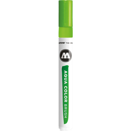 Molotow Aqua Color Brush 1-2 mm by MolotowBrush pen - gelbgrün - 1-2 mm