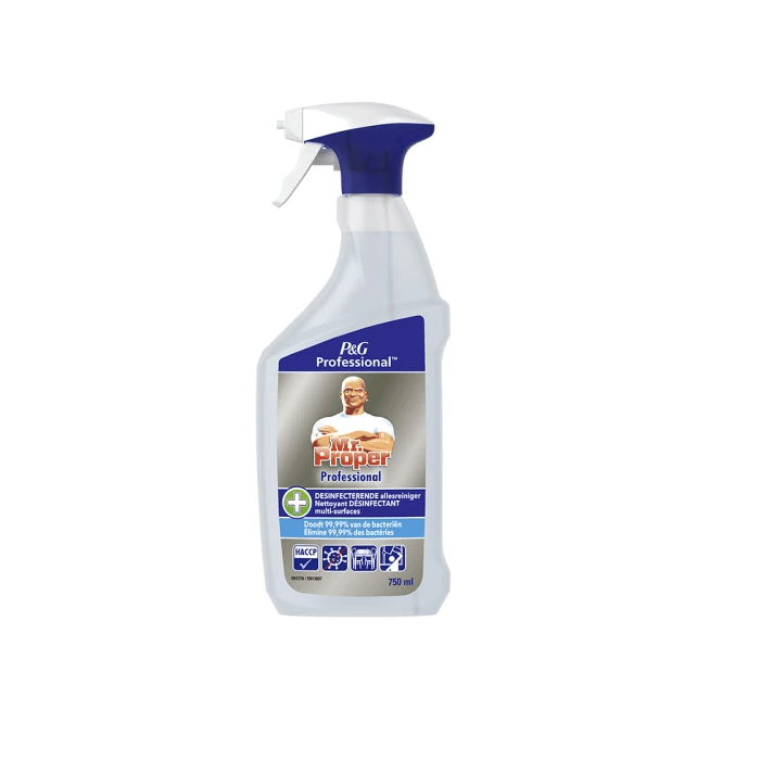 Mr. Proper Desinfecterende Allesreiniger Spray Van 750 Ml 8001090751850