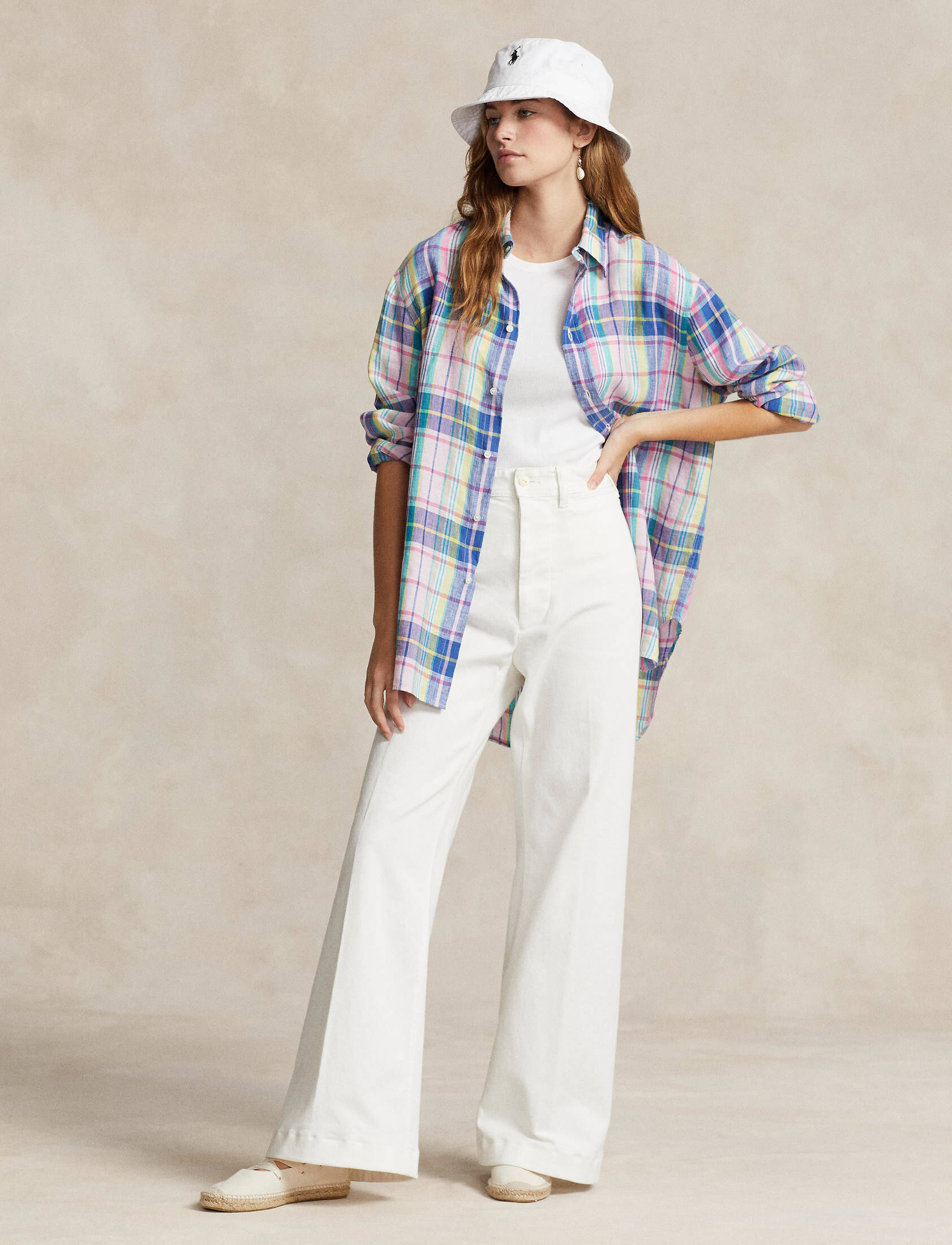 Polo Ralph Lauren| Damen Leinenbluse Langarm