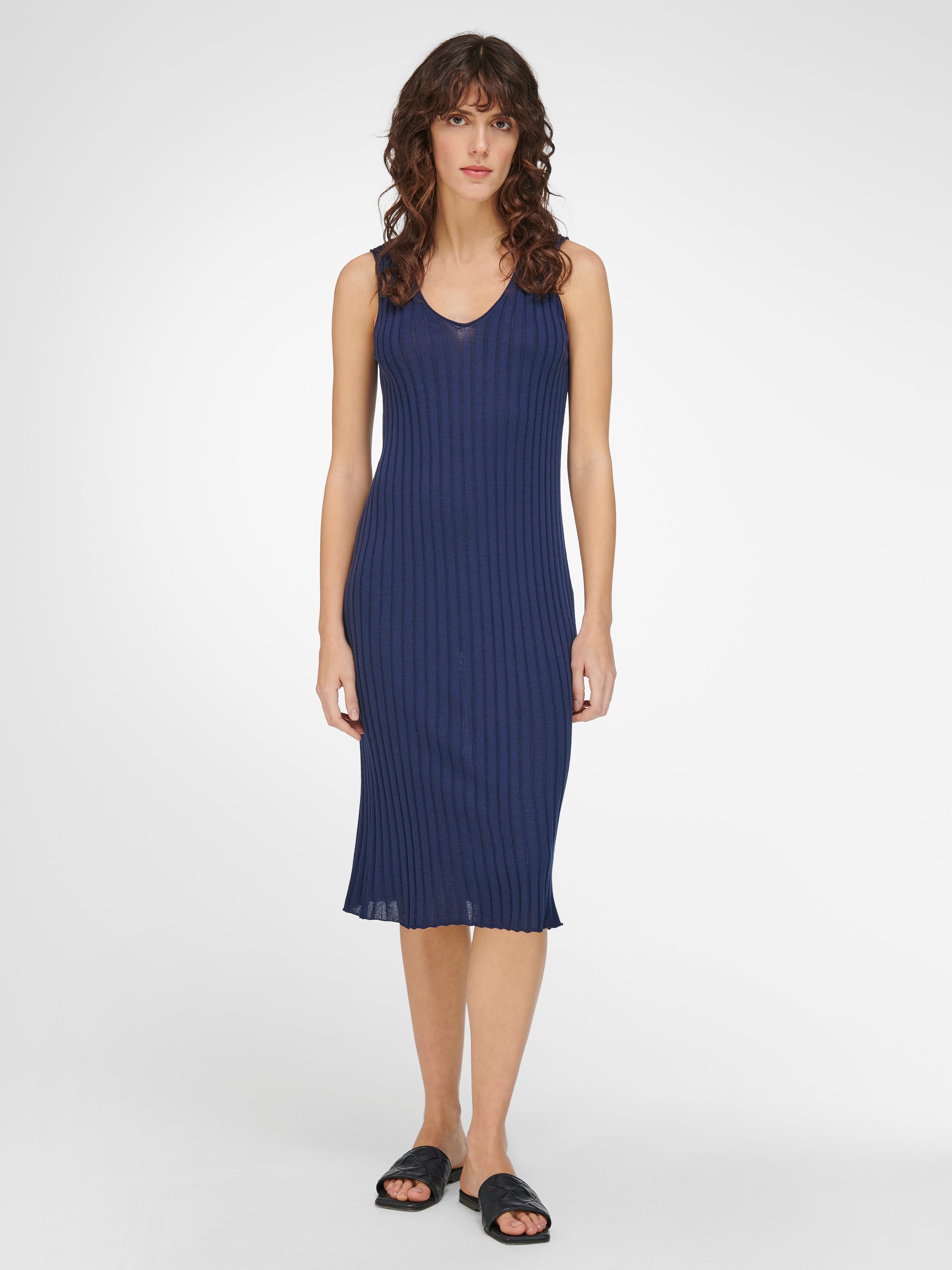 Ärmelloses Strickkleid