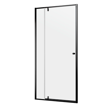 Sealskin draaideur voor nis Contour zwart 100 x 200 cm