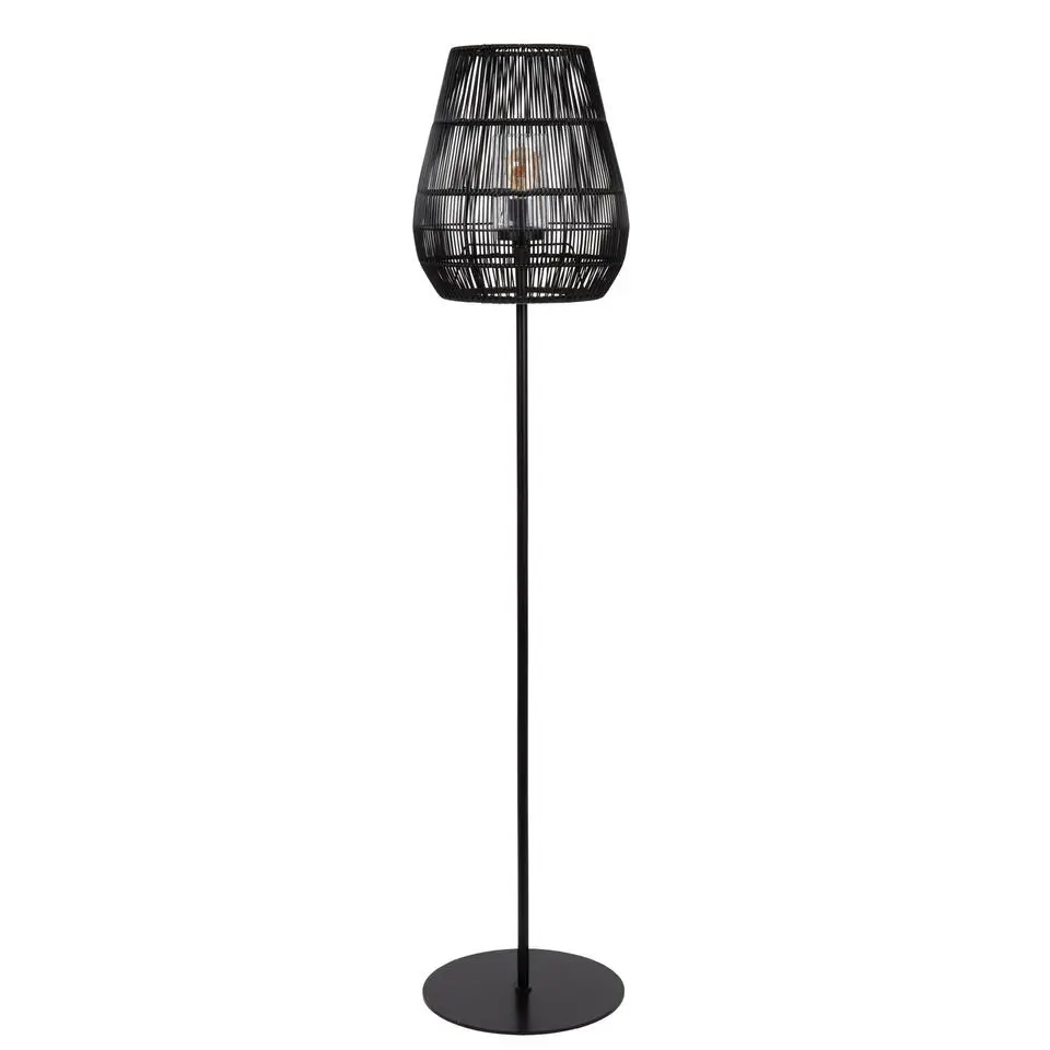 Lucide NERIDA Vloerlamp - Zwart