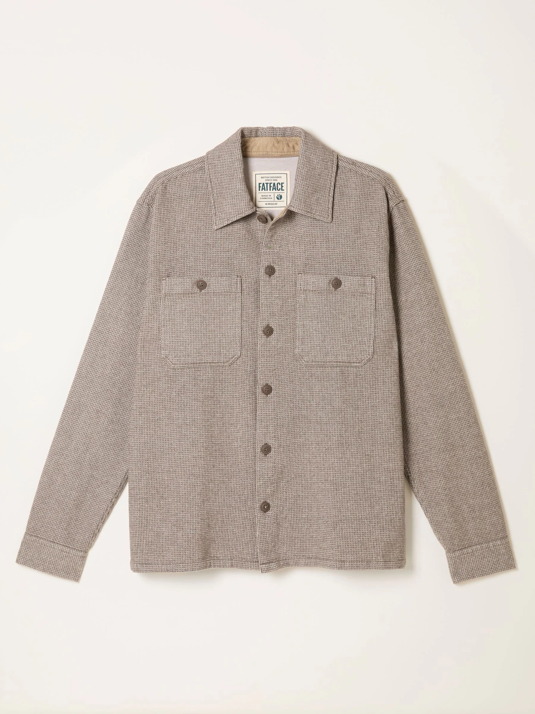 Donker naturel - FatFace Long Sleeve Shirt