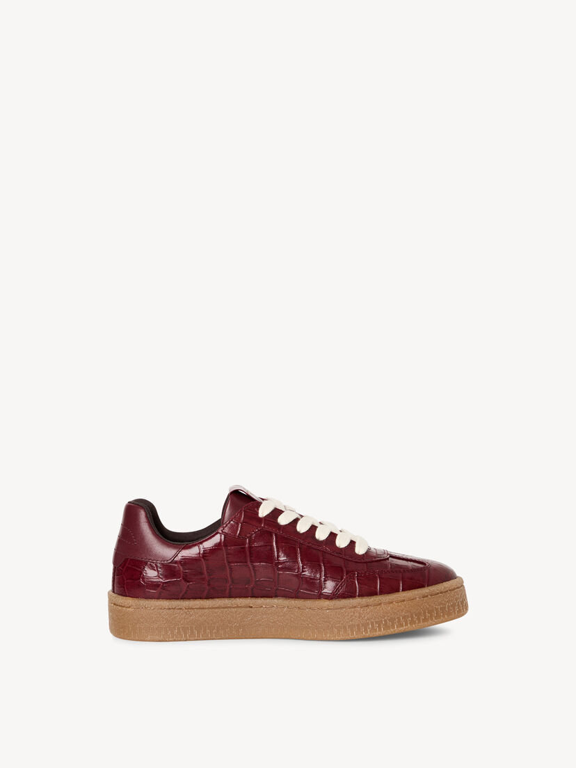 Leren Sneaker - rood