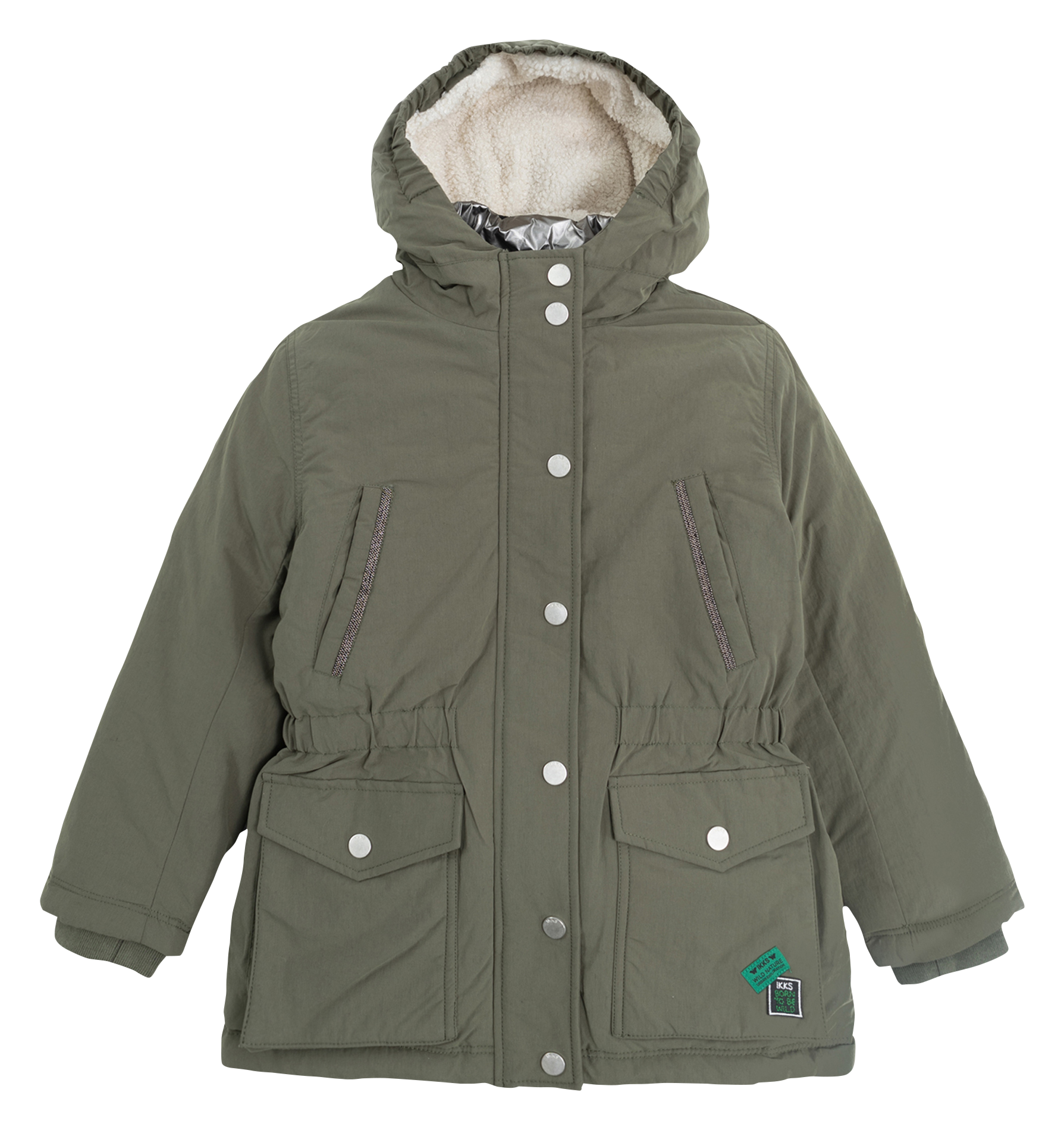 Parka col montant | Kaki