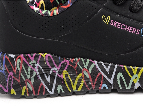Skechers basses enfant 314976 noir