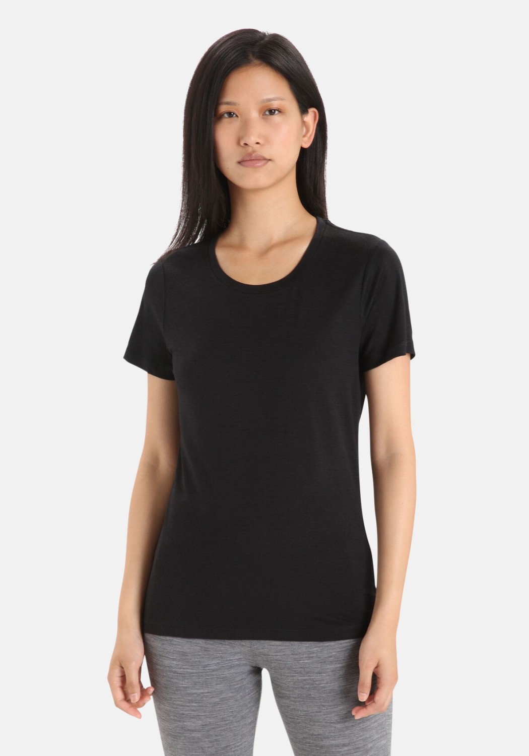 Icebreaker Damen-T-Shirt Tech Lite II SS Tee Black