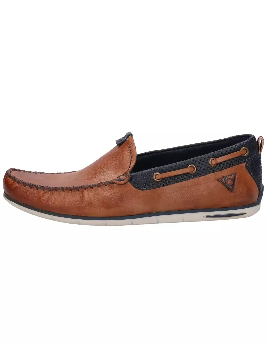 BUGATTI BUGANETON 321 A2X65 1000 6300 - Bateaux & mocassins Cognac