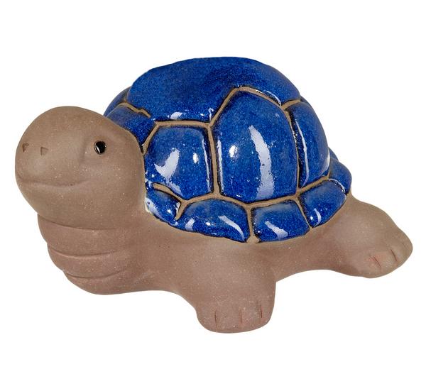 Dehner Keramik Schildkröte, glasiert