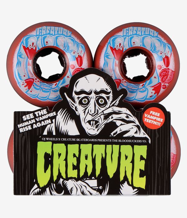 OJ Curbsucker Bloodsuckers Rollen (red) 56mm 97A 4er Pack