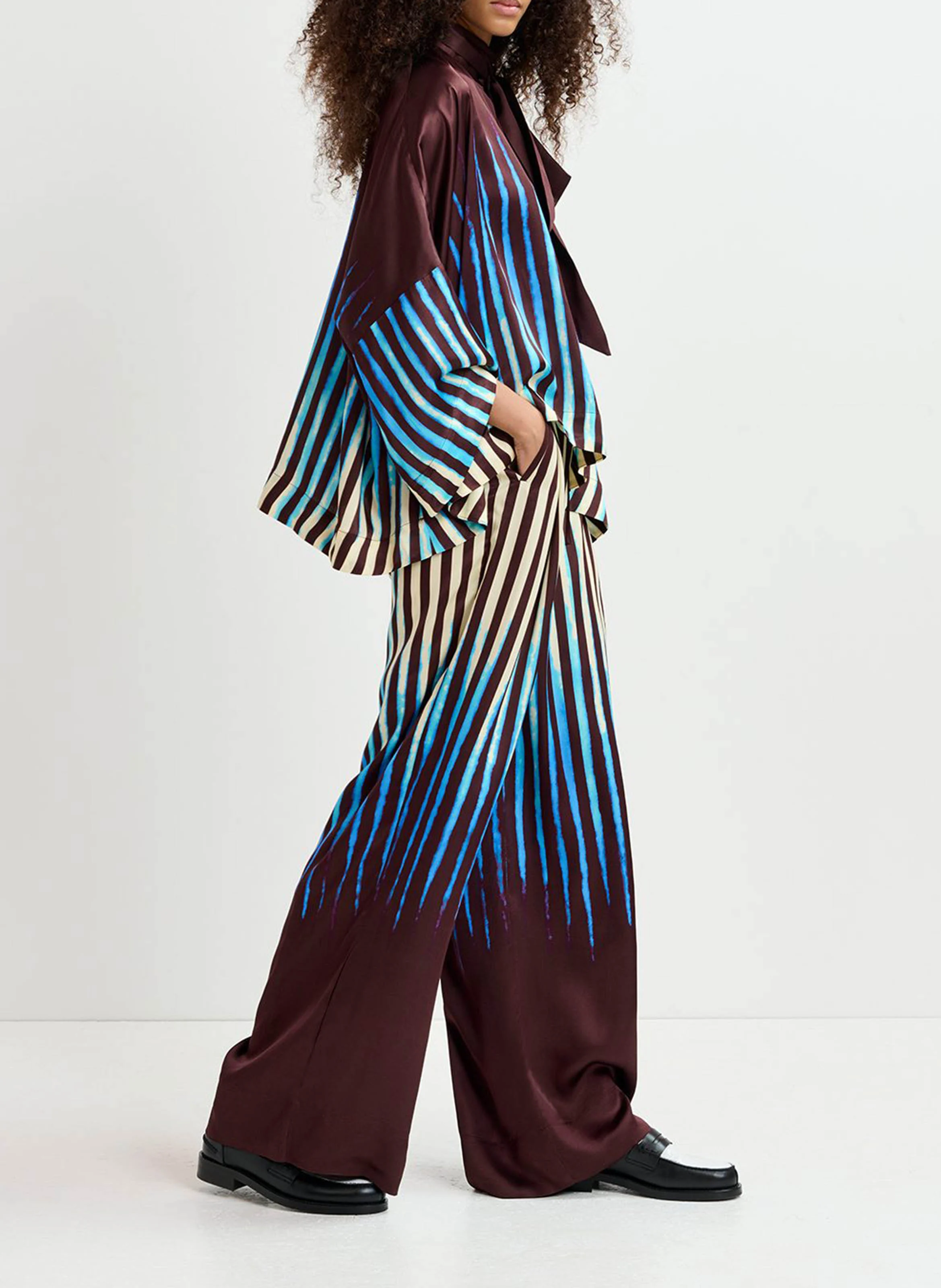 GUM - Pantalon large imprimé | Multicolore