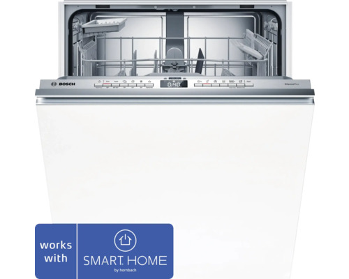 Bosch SBV4EAX23E volledig geïntegreerde vaatwasser, 59,8 x 86,5 x 55 cm, voor 13 couverts, 9 l inhoud, 40 dB(A)