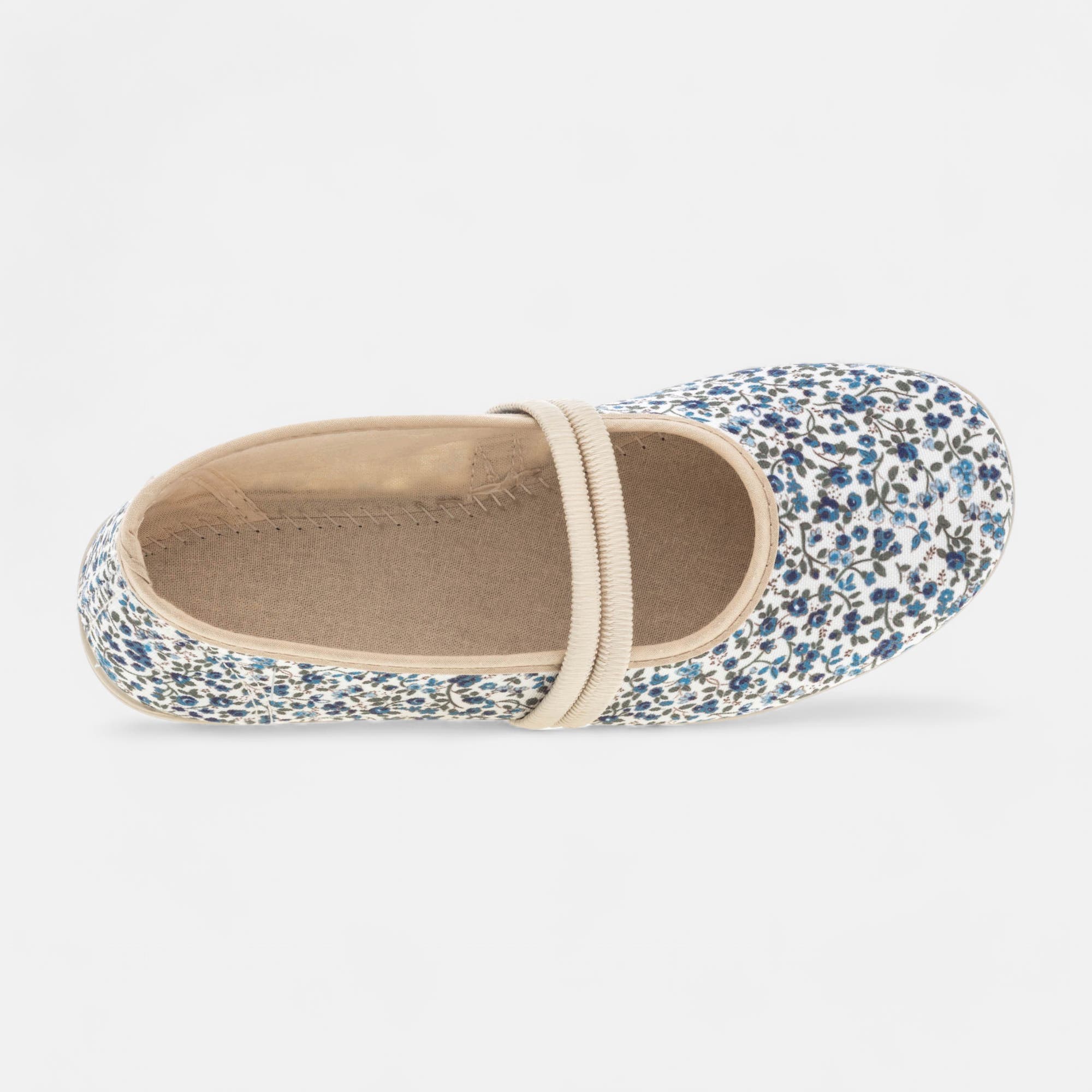 Chaussons ballerines Femme bleu