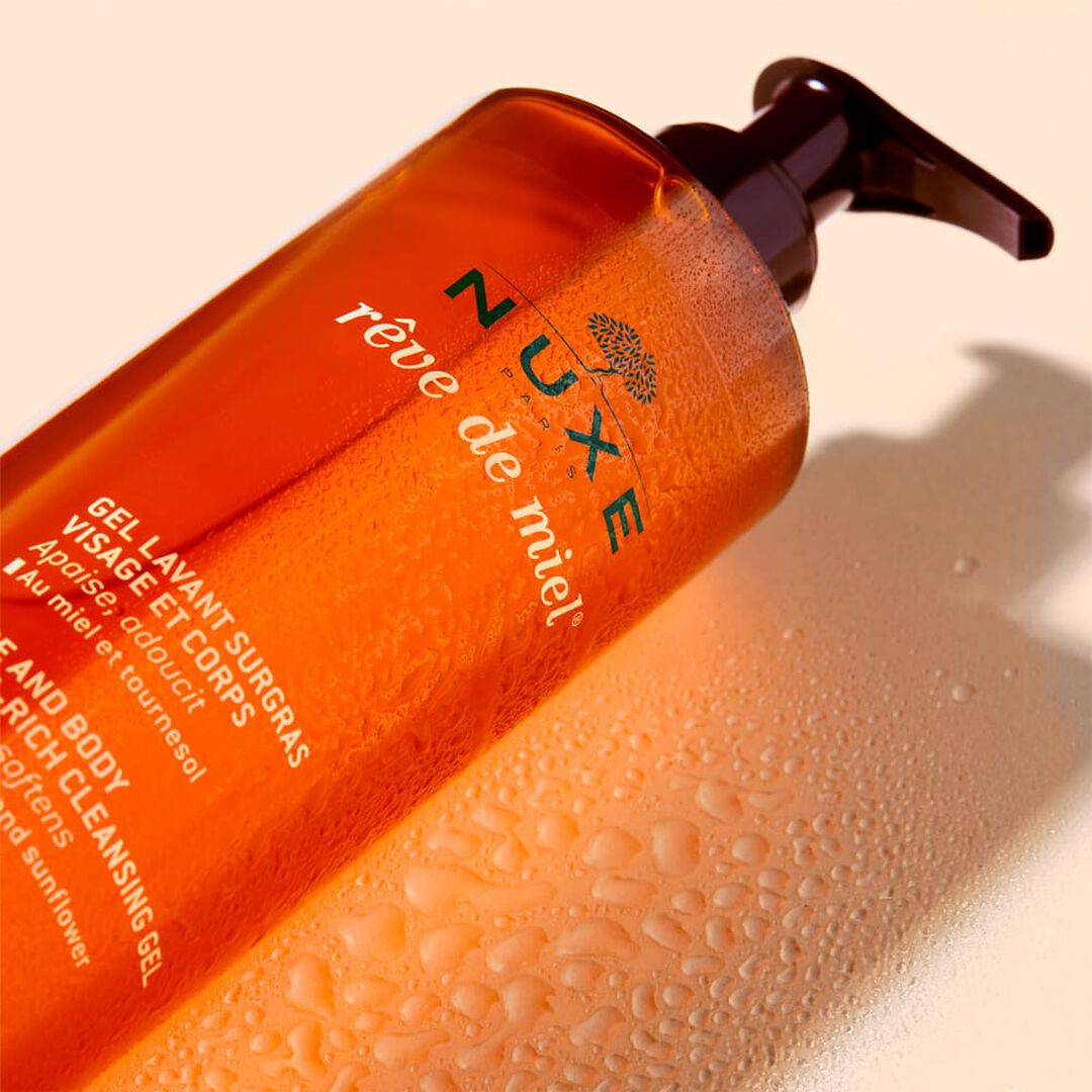 NUXE  Rêve de Miel Gel de Limpeza Rosto e Corpo - 400ml