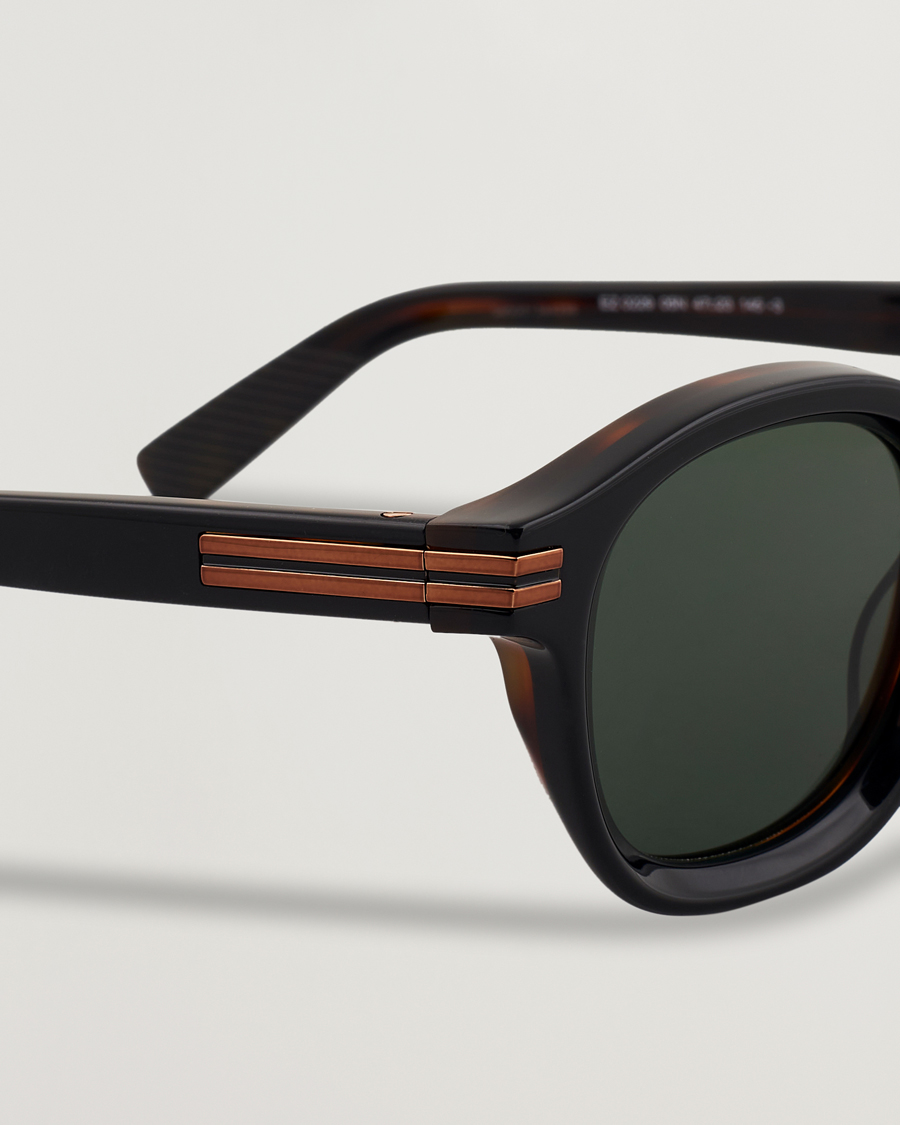 Zegna EZ0229 Sunglasses Black/Green