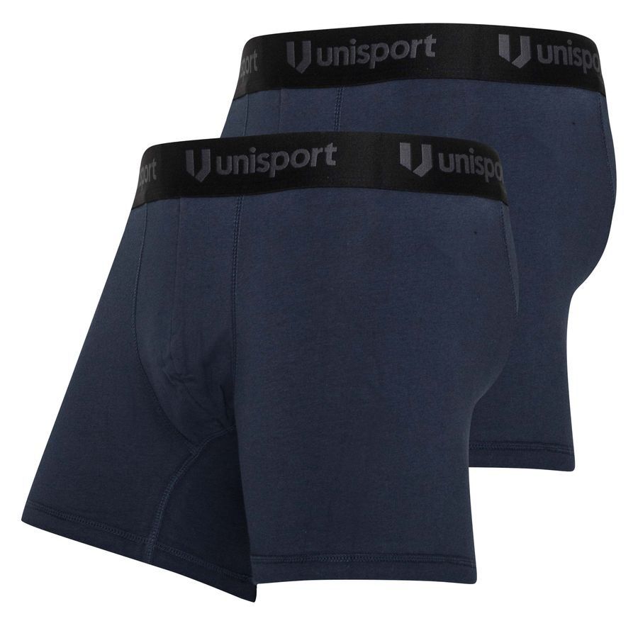 Unisport Shorts Boxer 2-Pack - Bleu Marine Enfant