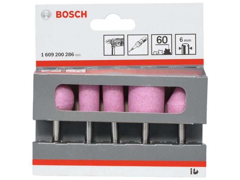 Bosch Professional Schleifstift-Set 5-Teilig 5tlg. Schleifstift-Set mit 6 mm Aufnahmeschaft